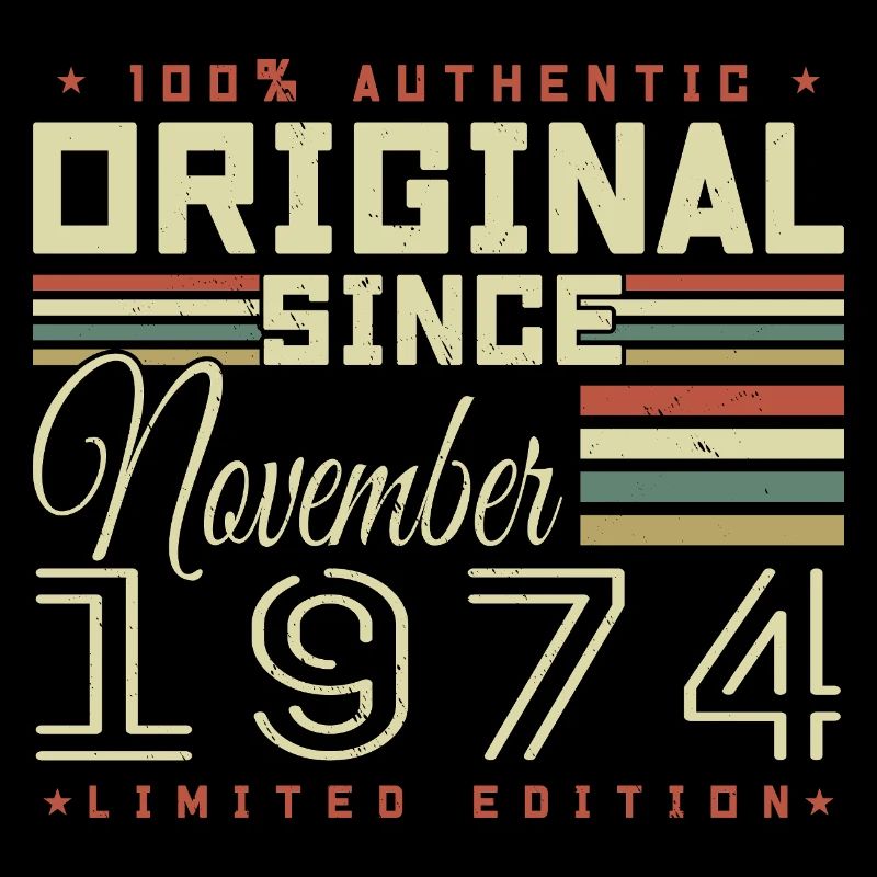 November 1974 Birthday Gift