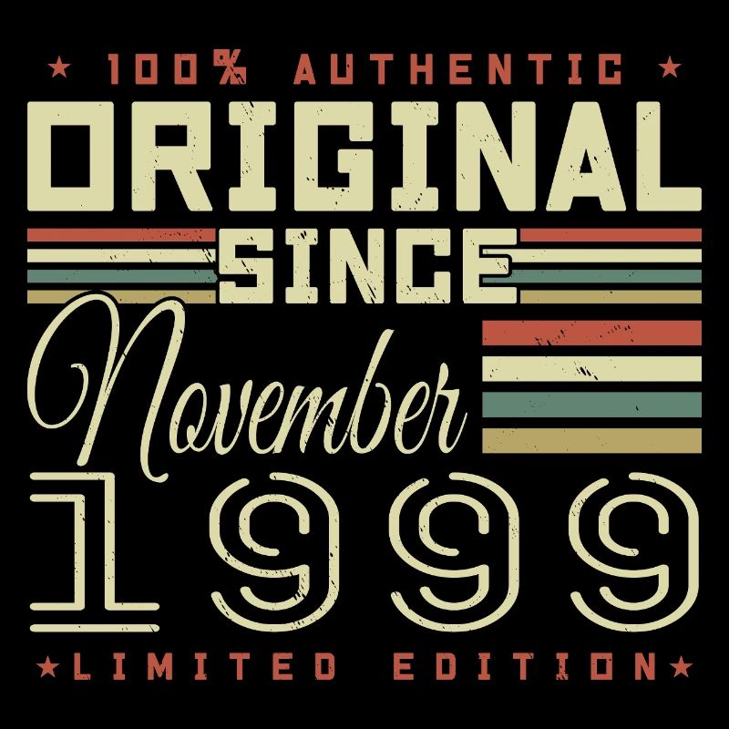 Geburtstagsgeschenk November 1999