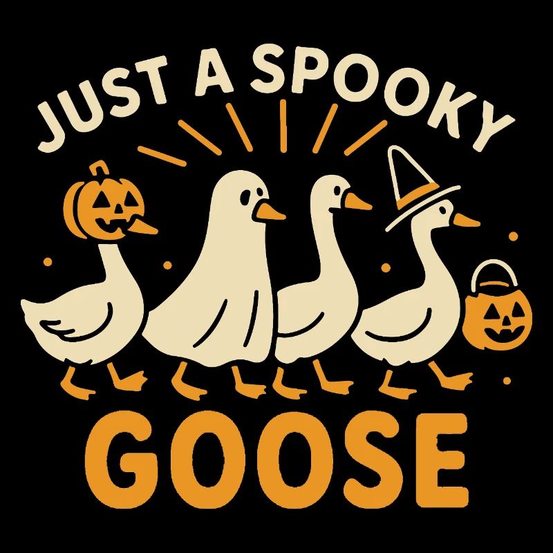 Just A Spooky Goose Halloween Kostüm Spaß