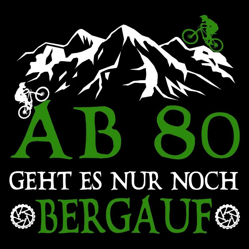 From 80 onwards, it's all uphill Bikers