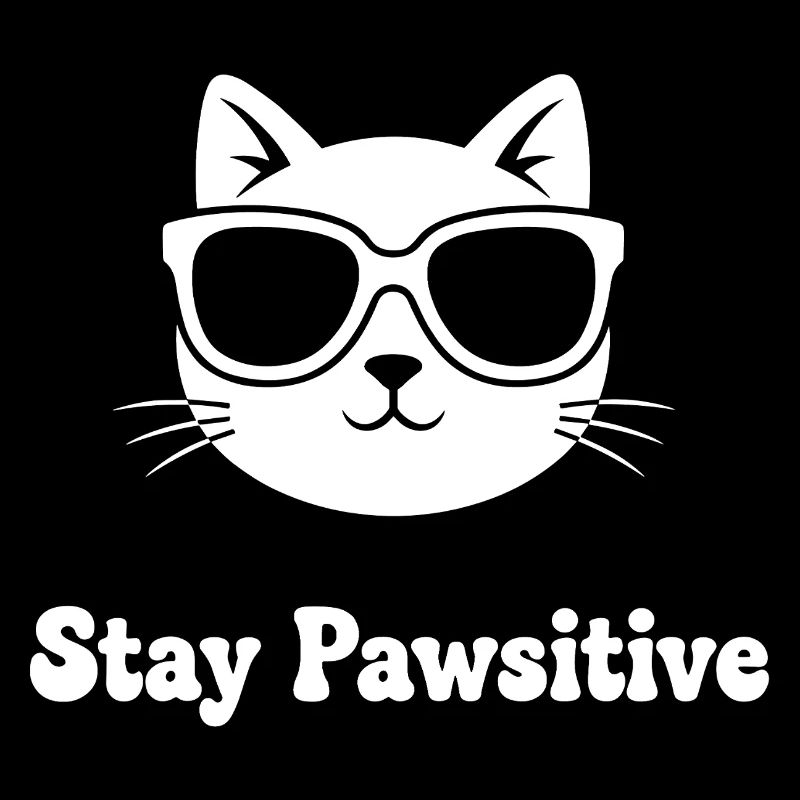 Stay Pawsitive Cat Sunglasses