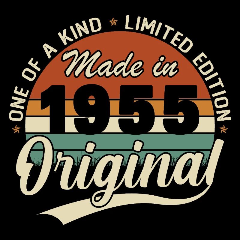 1955 Vintage Retro Geburtstagsgeschenk