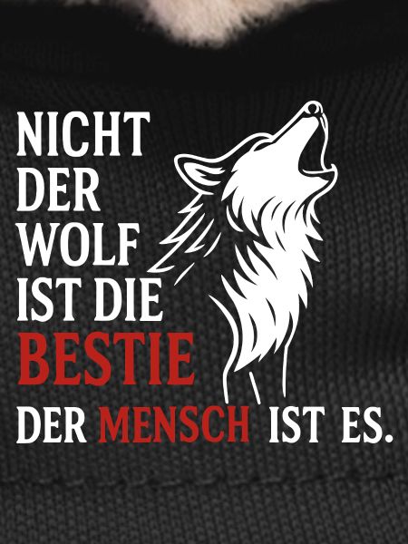 CoolesWolfs design with saying