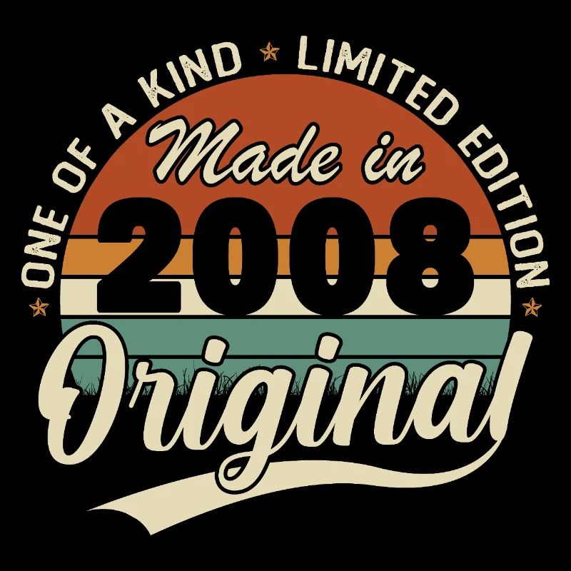 2008 Vintage Retro Birthday Gift