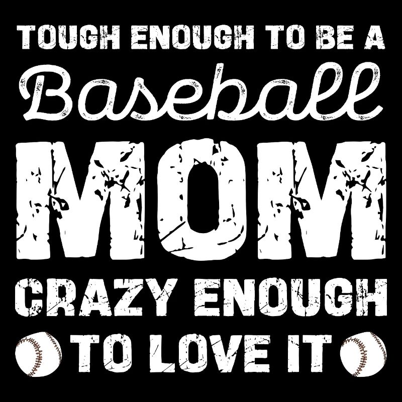 Baseball Mom Tough Love Graphique