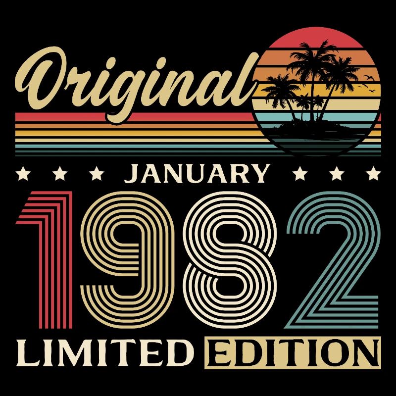 44e anniversaire Original janvier 1982