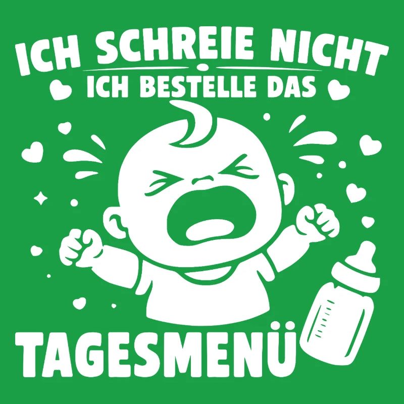 Je ne crie pas, je commande le menu du jour