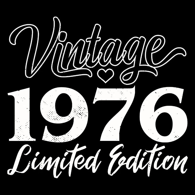 Vintage 1976 Limited Edition Jubiläumsgeschenk