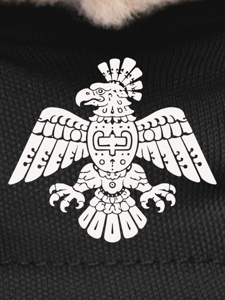 Aztec Eagle Totem Pattern