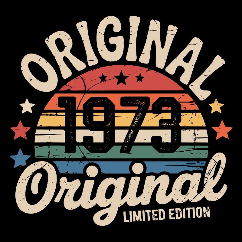 1973 Vintage Limited Edition Geschenk 1973