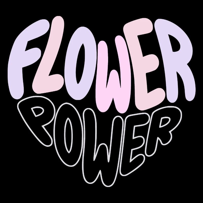 Pastel Flower Power Rétro