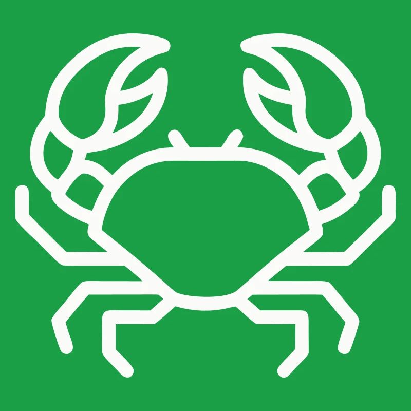 Crabe Minimaliste en Ligne