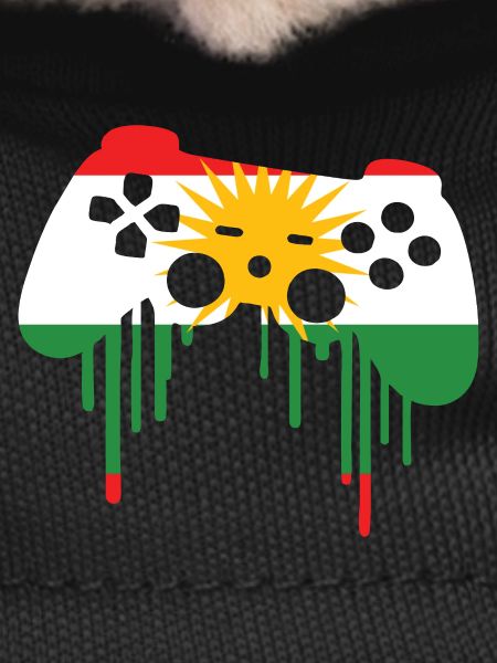 Drapeau de jeu kurde