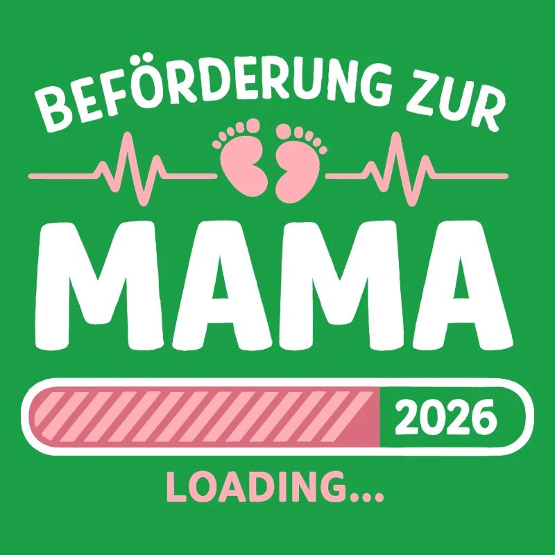 Mama 2026 Loading Beförderung Geschenk