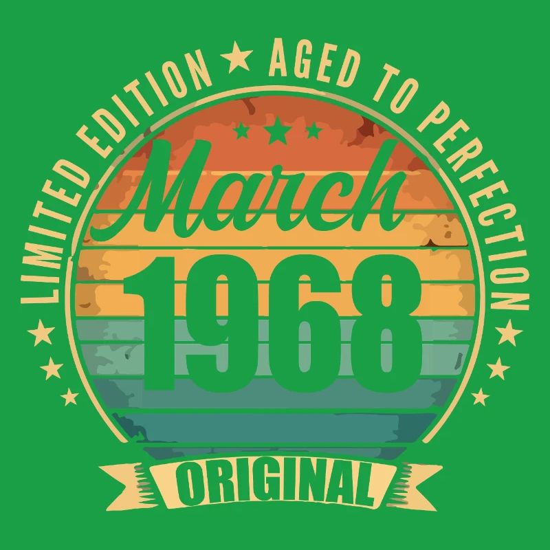 Mars 1968 Édition Limitée Retro Mars 1968