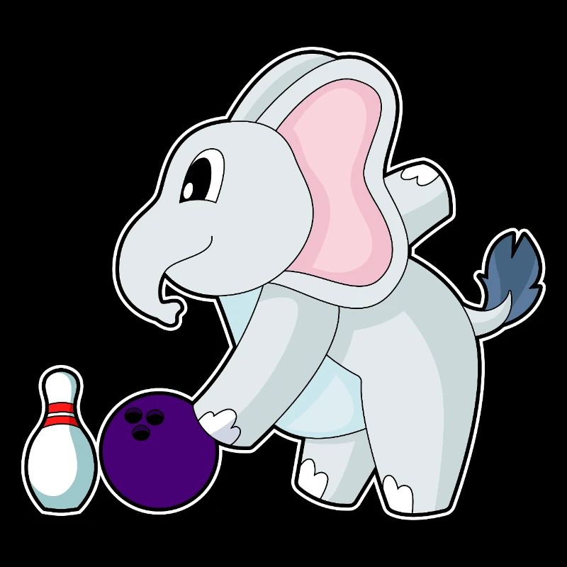 Elefant Bowling Bowlingkugel Pin