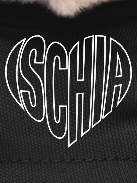 Ischia lettering heart shape