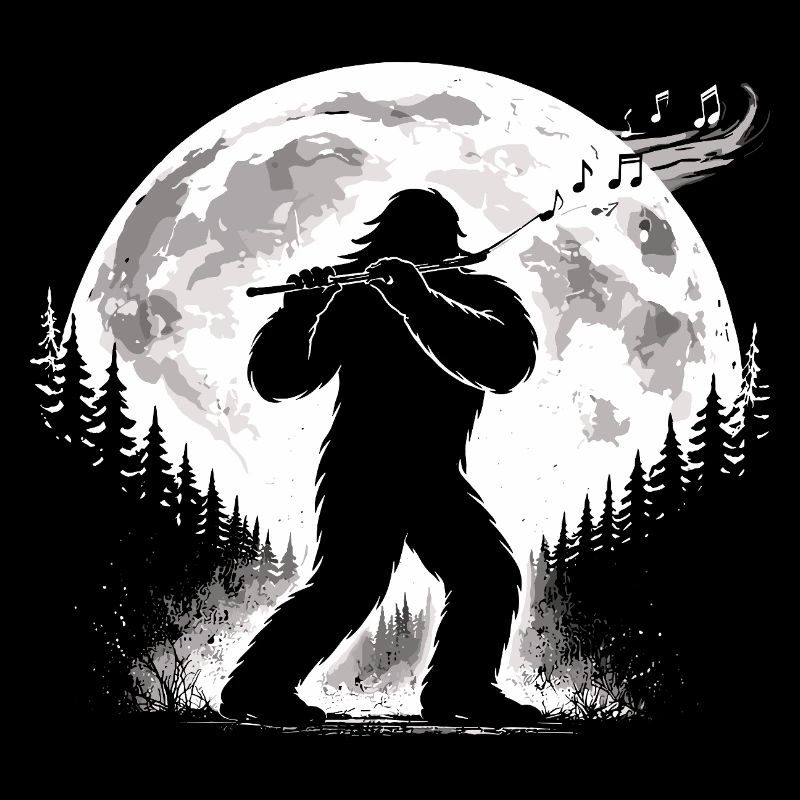 Bigfoot Flute Player