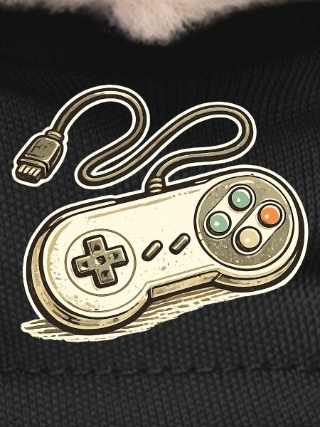 Retro Game Controller Graphics