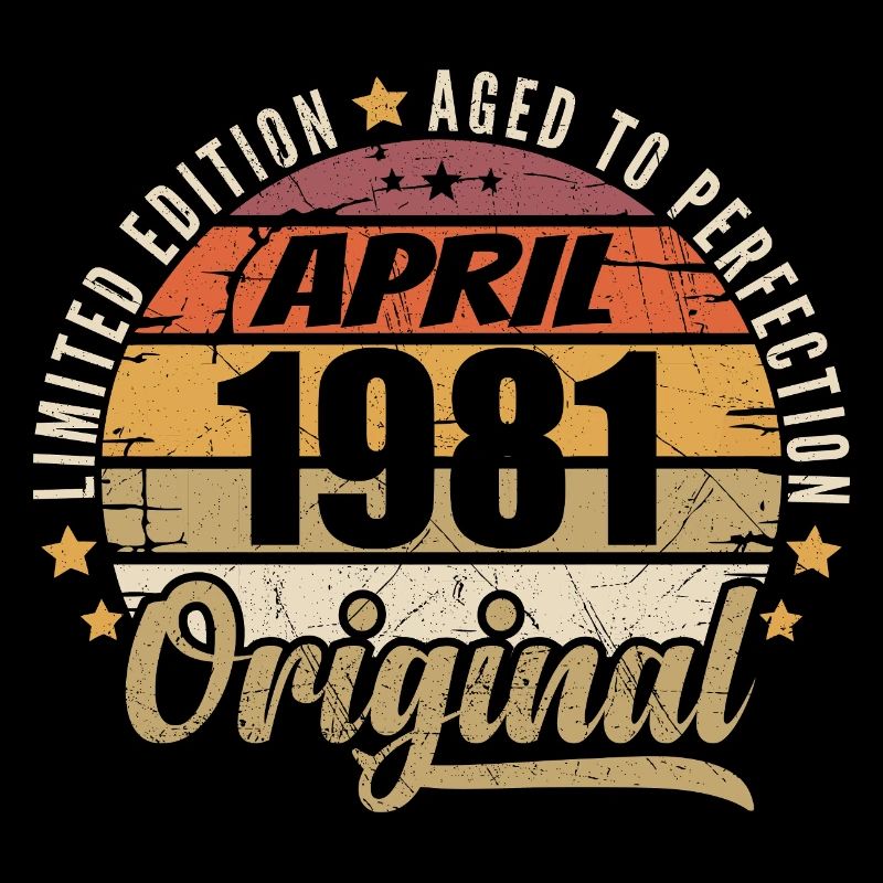 April 1981 Geburtstagsgeschenk