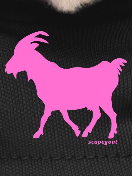 Scapegoat pink
