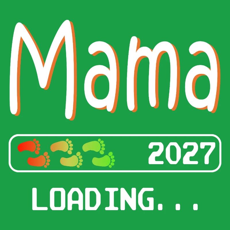 Mama 2027 loading werdende Mutter Schwangerschaft