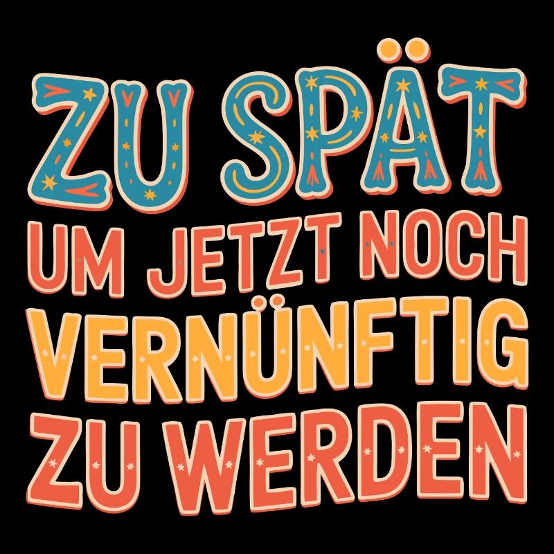 Zu spät: Jetzt noch vernünftig