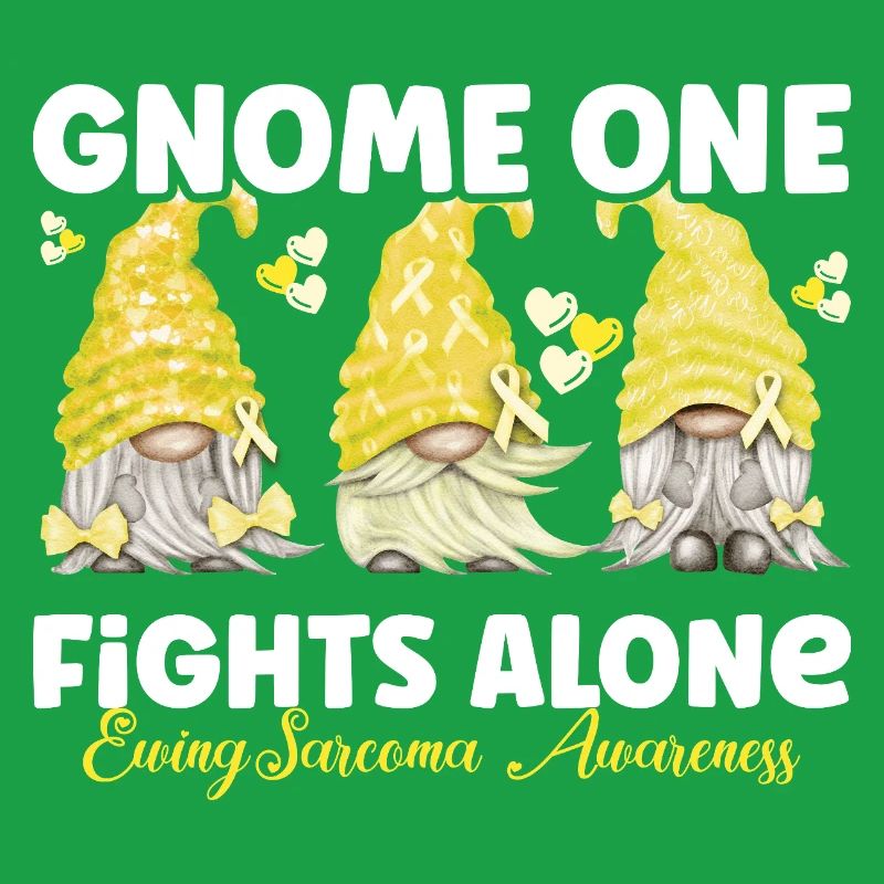 Gnome One fights Ewing's sarcoma alone
