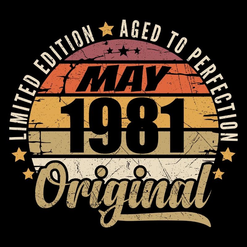 Vintage Design May 1981 Limited Edition May 1981
