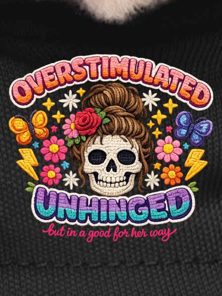 Overstimulated Unhinged Skull Flora