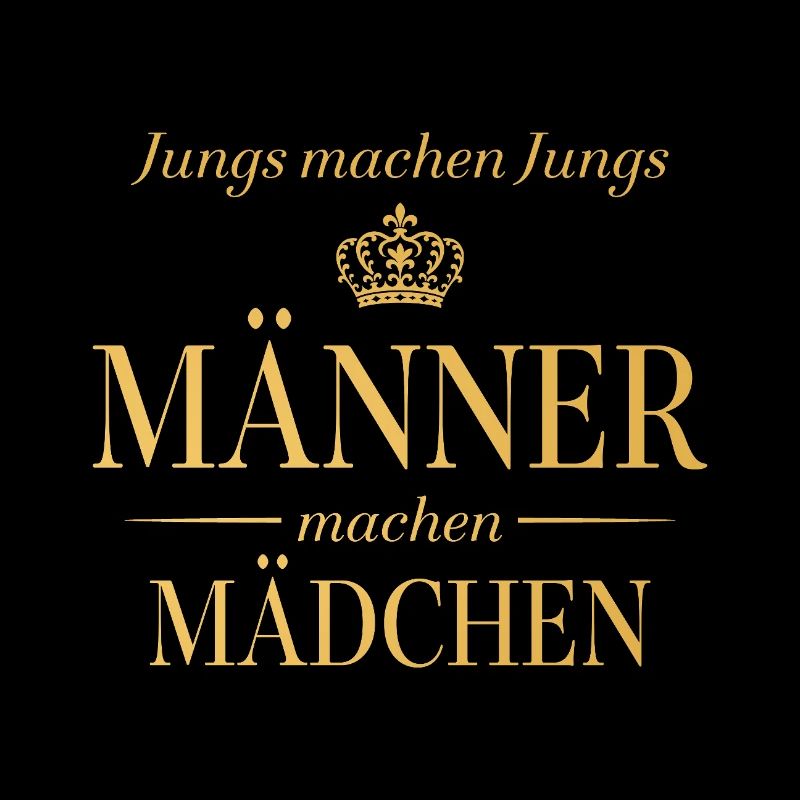 Jungs machen Jungs – Männer machen Mädchen