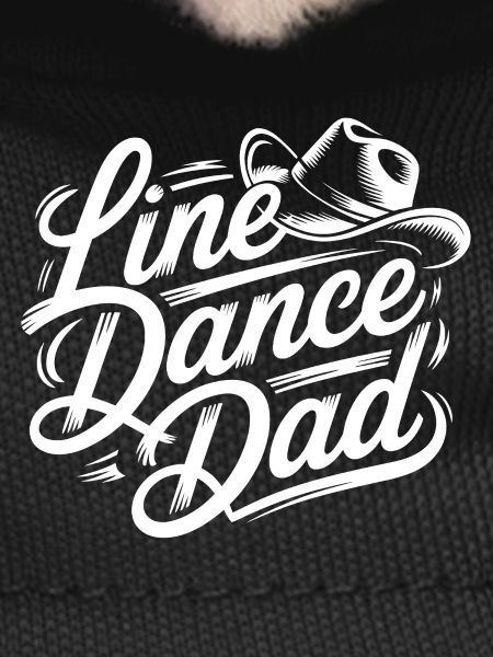 Line Dance Dad - Script Logo