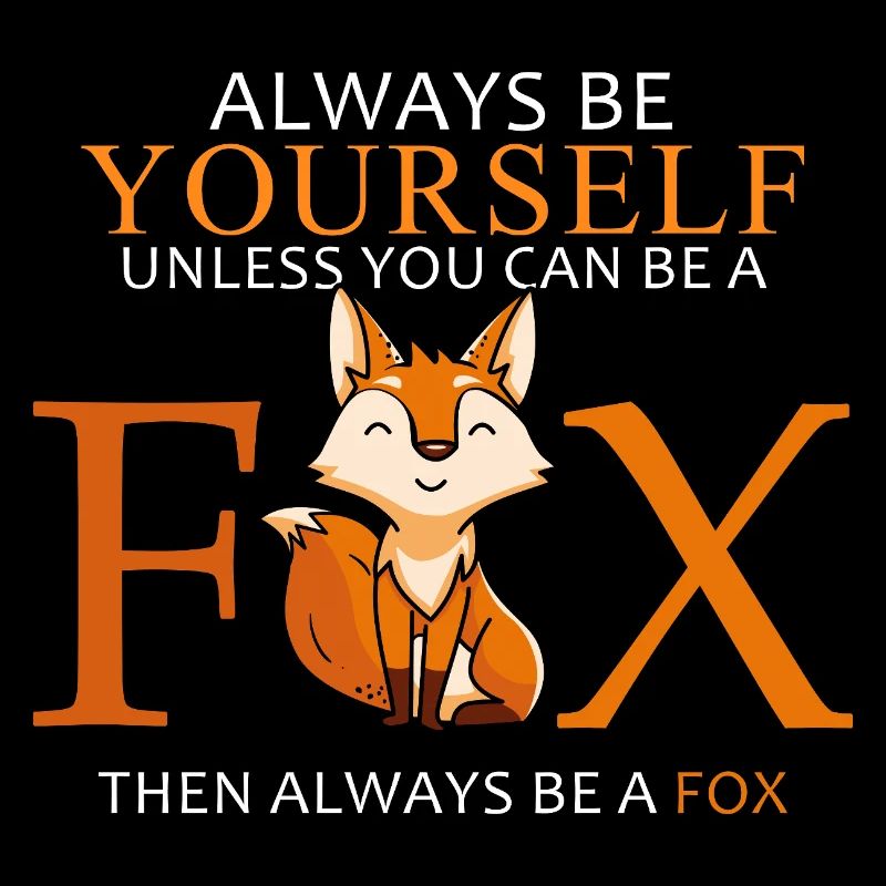 Always Be Yourself Unless You Can Be A Fox Gift
