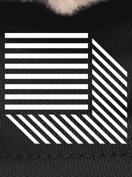 Geometric Diagonal Stripe Mosaic