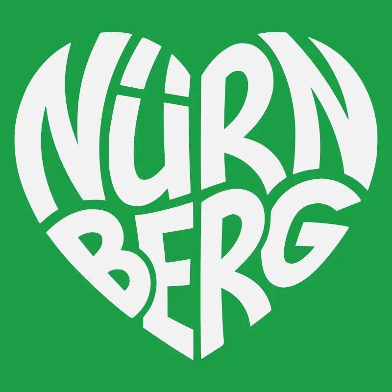 Nuremberg Heart Lettering