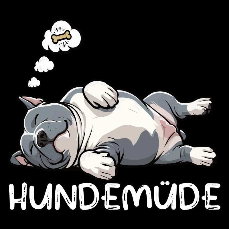 Hundemüde American Bully Bully Pit Bullybesitzer