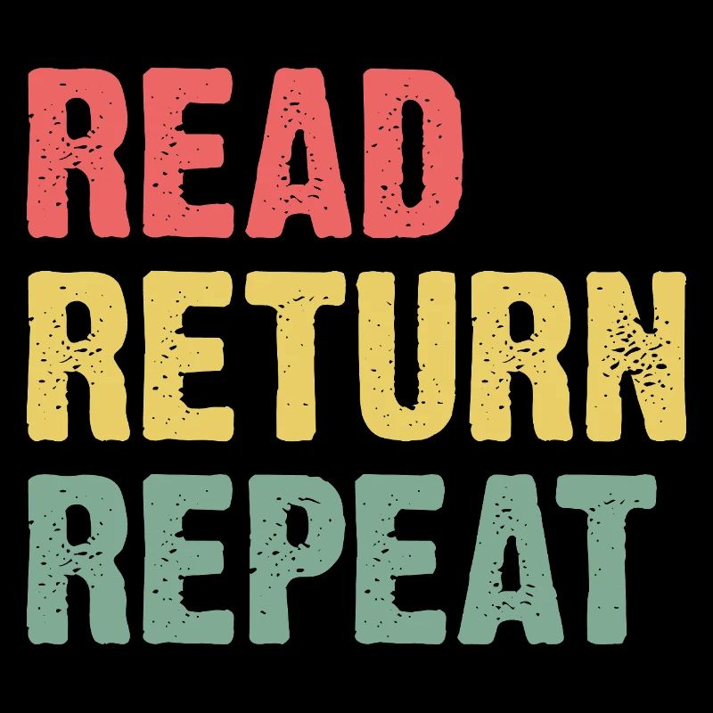 Read Return Repeat - Pastell Typo