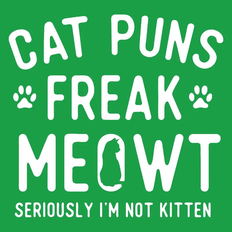 Chat Jeu de mots Freak Meowt