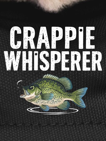Crappie Whisperer Fish Motif