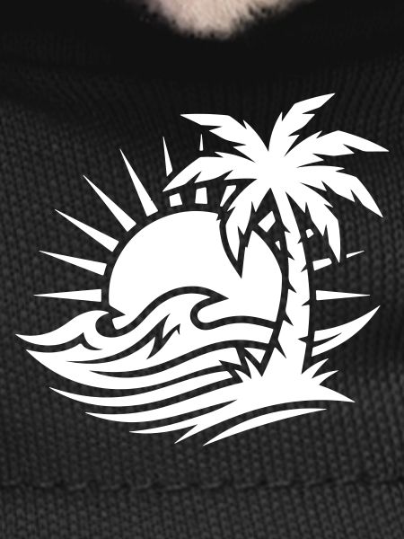 Palm Tree Beach Ocean