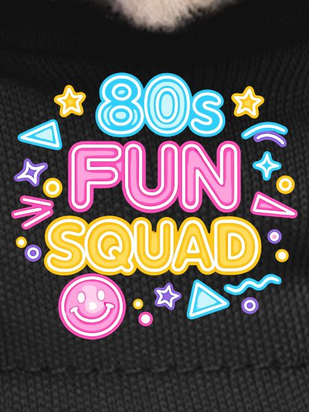 80s Fun Squad Neon Glow