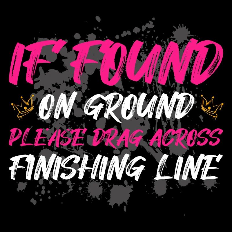 If found on ground Schlammlauf Mud Run Muddy Race