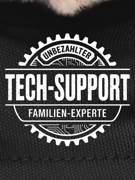 Tech Support Gearbadge