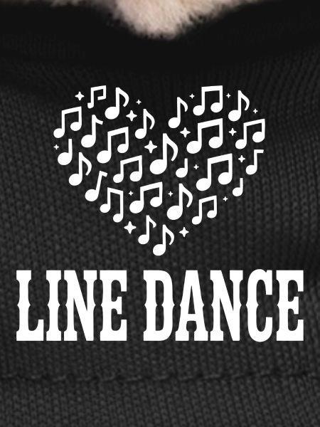 Line Dance Heart Pattern
