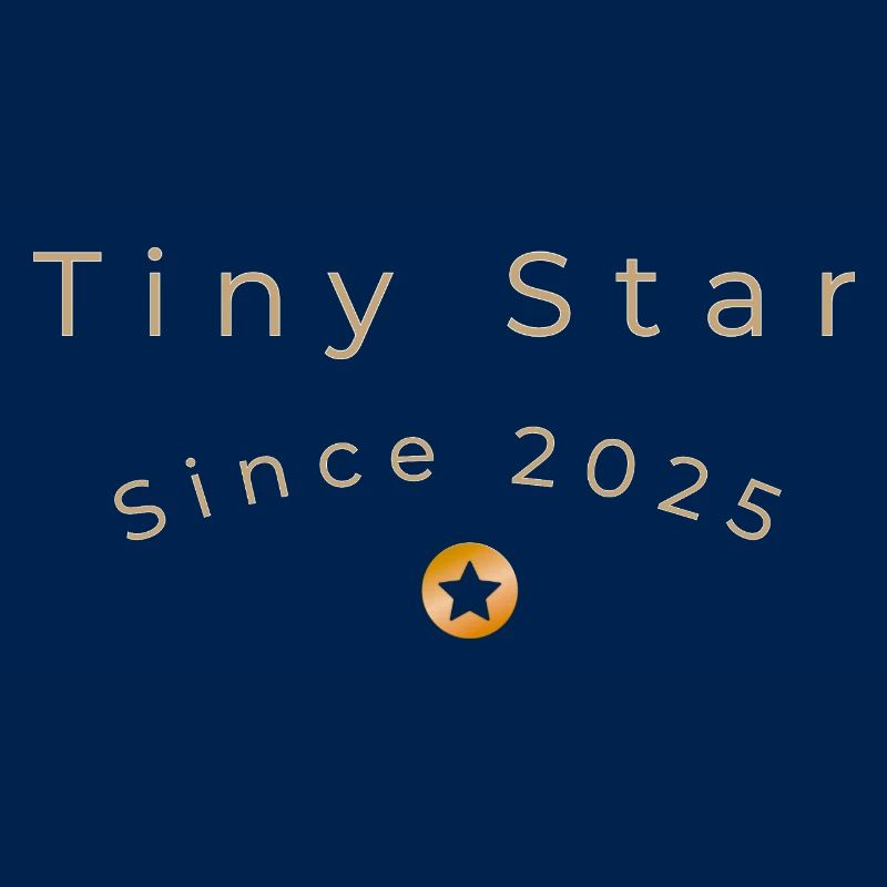 Tiny Star Since 2025 Minimalist Baby Design
