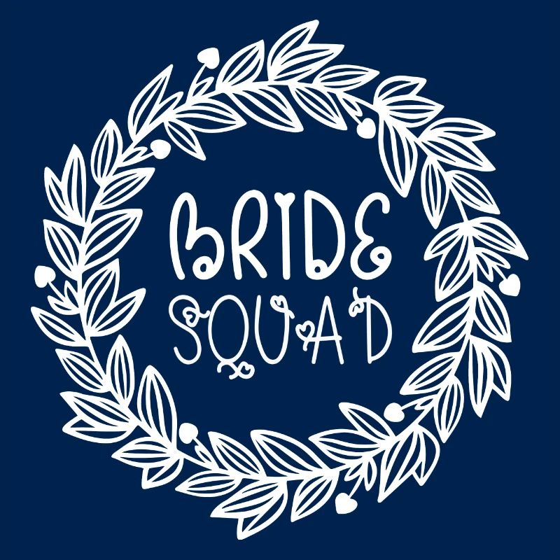 Bride Squad Couronne Feuilles