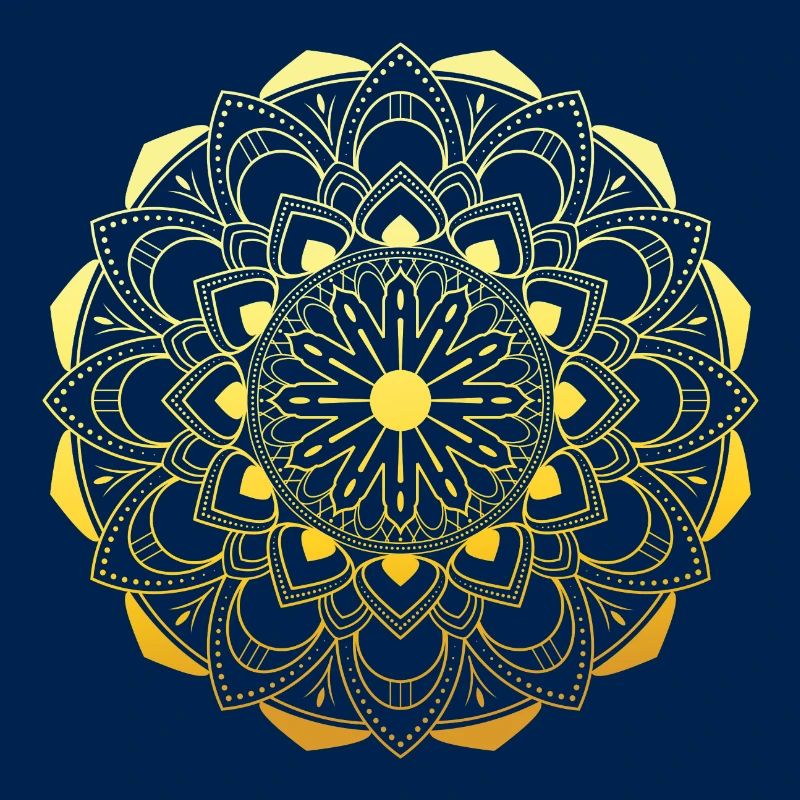 Mandala doré