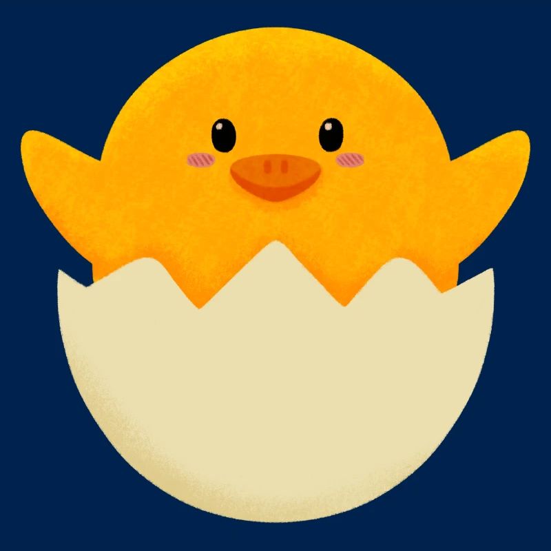Easter Chick in Egg