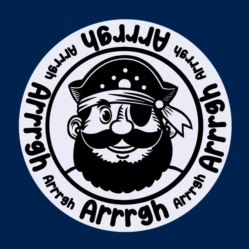 Drôle de pirate avec cache-œil