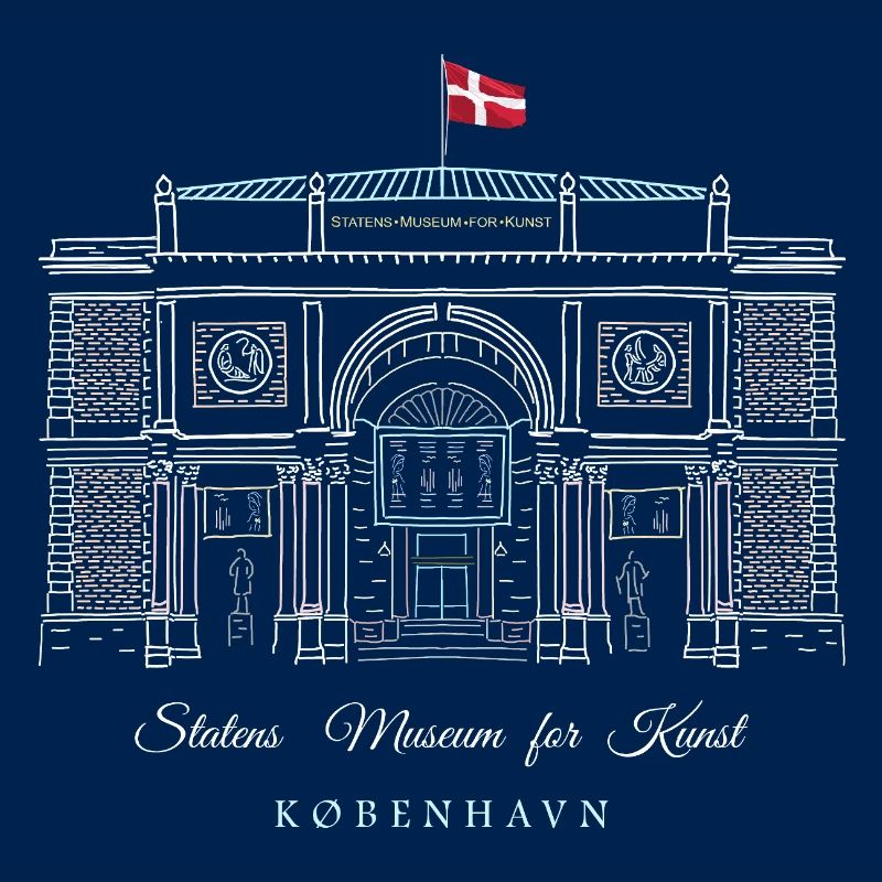 Copenhague, Musée d’art SMK, Dessin Danemark